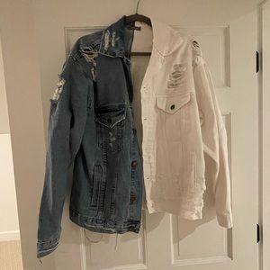 CARMAR Two-Tone Denim Jacket